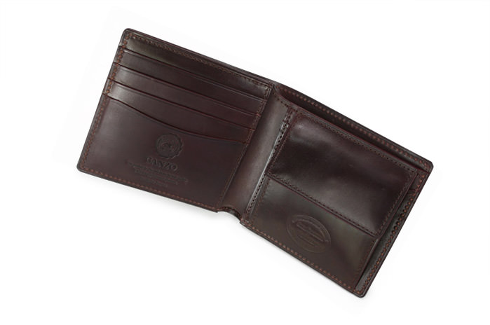 SHELL CORDOVAN 2(シェルコードバン2) 小銭入れ付き二つ折り財布 