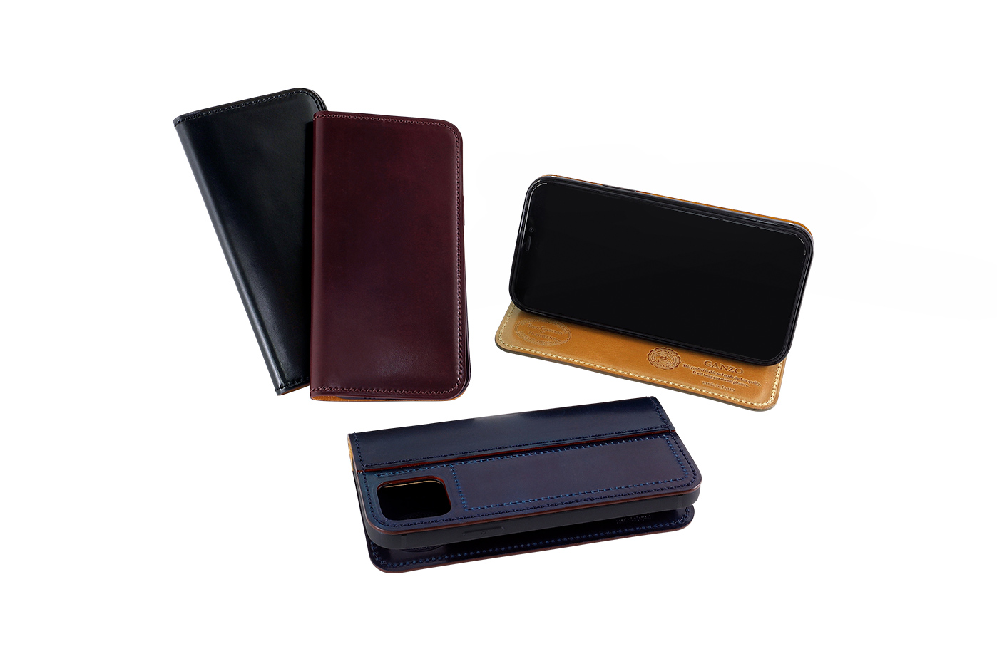 SHELL CORDOVAN 2(シェルコードバン2) iPhoneケース 12/12 Pro｜シェルコードバン｜最高級のメンズ革製品・革財布  GANZO公式WEBサイト