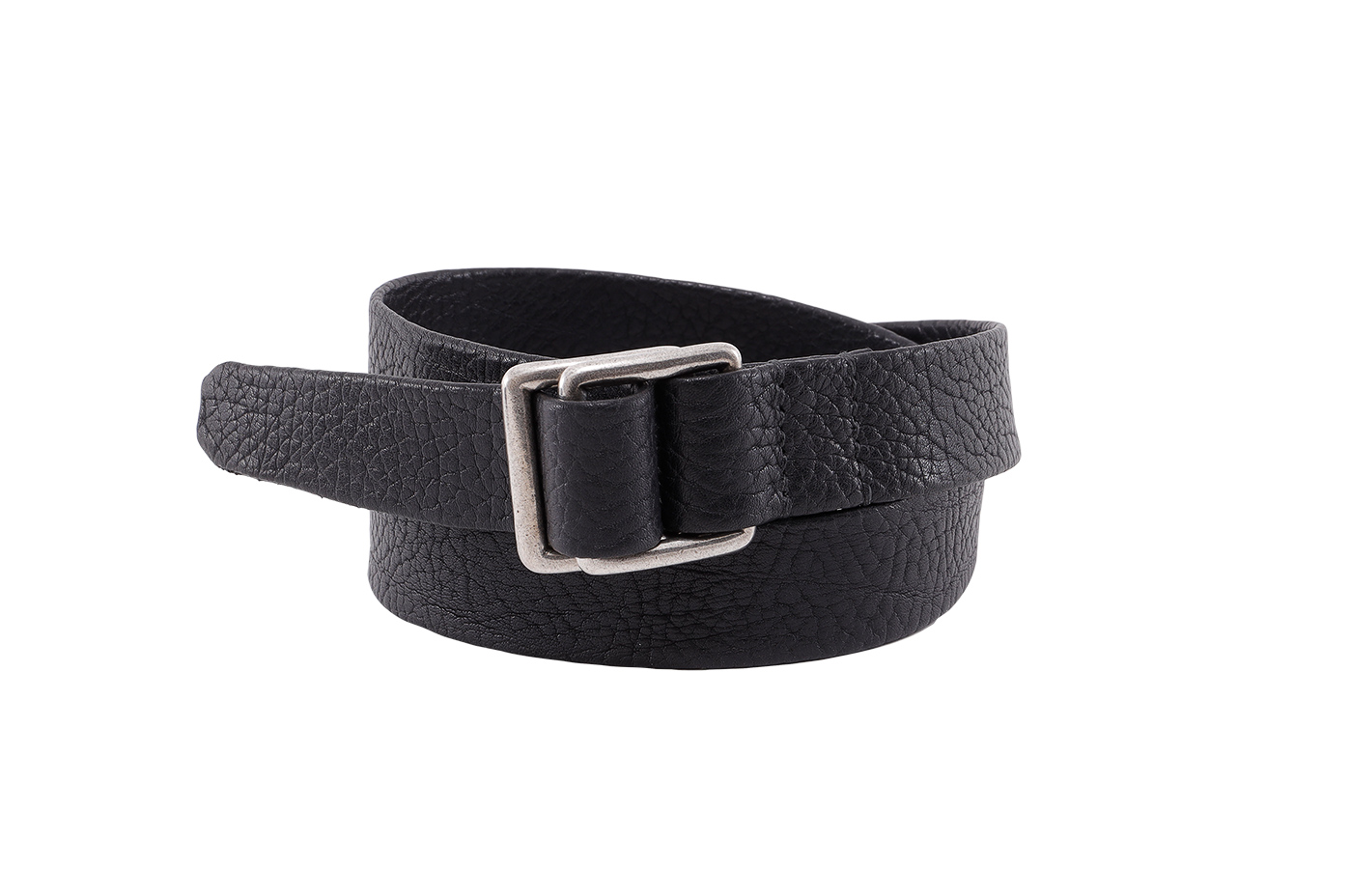 新品　ガンゾ　TAPIRO （タピーロ）　ベルト　ブラック　サイズＭ TAPIRO(タピーロ) ダブルリングベルト｜タピーロ｜最高級のメンズ