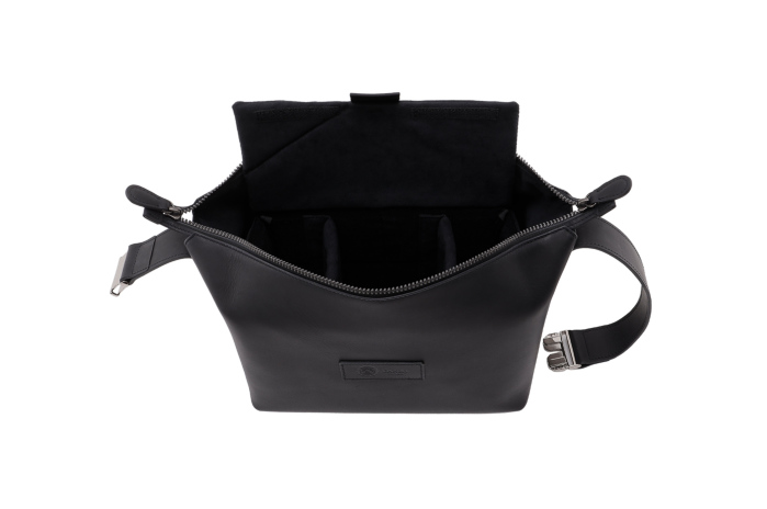 GANZO ブラック　ボディバッグ SACCHETTO4 BODY BAG USED FOR HALF YEAR #ganzo#ganzoageing