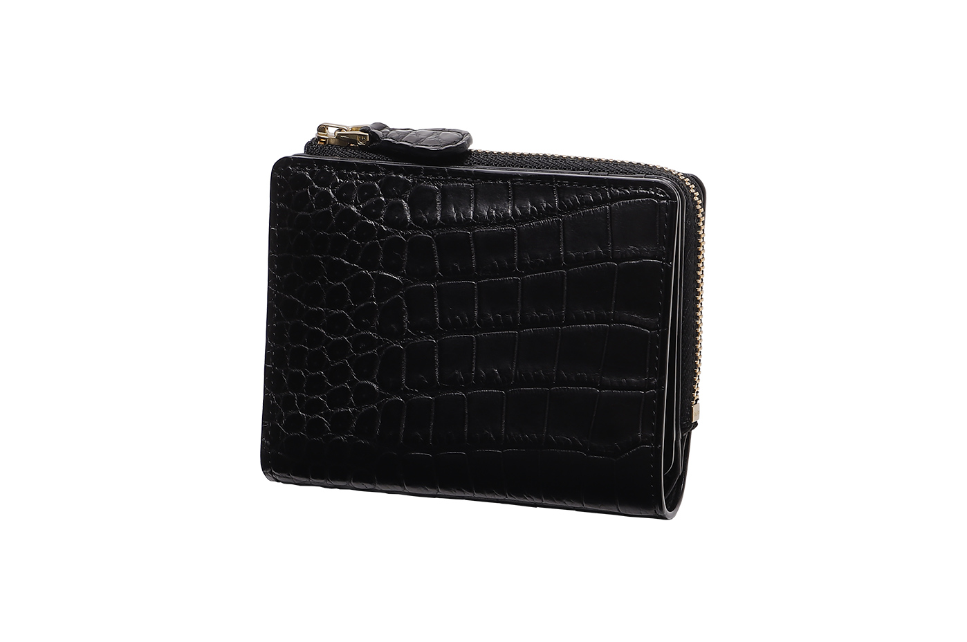 SMALL CROCO 2(スモールクロコ 2) Lファスナー二つ折り財布｜スモール