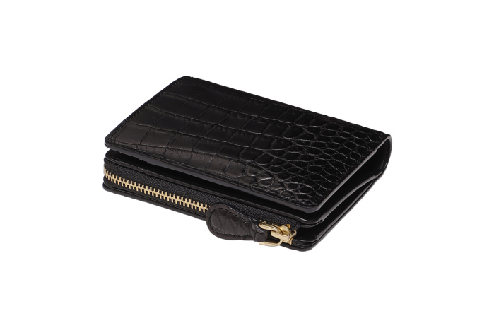 SMALL CROCO 2(スモールクロコ 2) Lファスナー二つ折り財布｜スモール