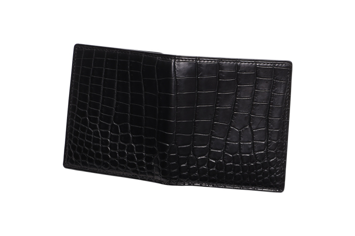 SMALL CROCO 2(スモールクロコ 2) 小銭入れ付き二つ折り財布｜スモール