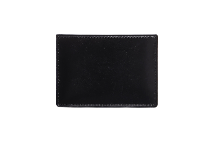 【けん】GANZO THIN BRIDLE ブラック シンブライドル THIN BRIDLE BLACKIE(シンブライドル ブラッキー) 単カードケース